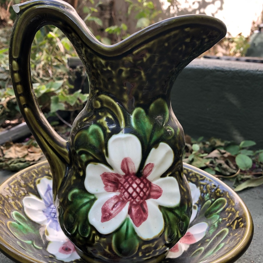 Green pitcher circa 1970’s.